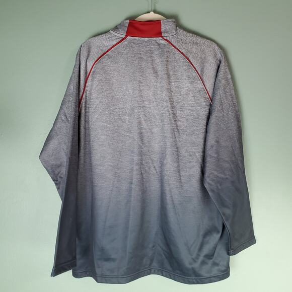 Colosseum Mens Iowa State Cyclones Sitwell Sublimated Quarter Zip Jacket Size XL - Picture 2 of 5